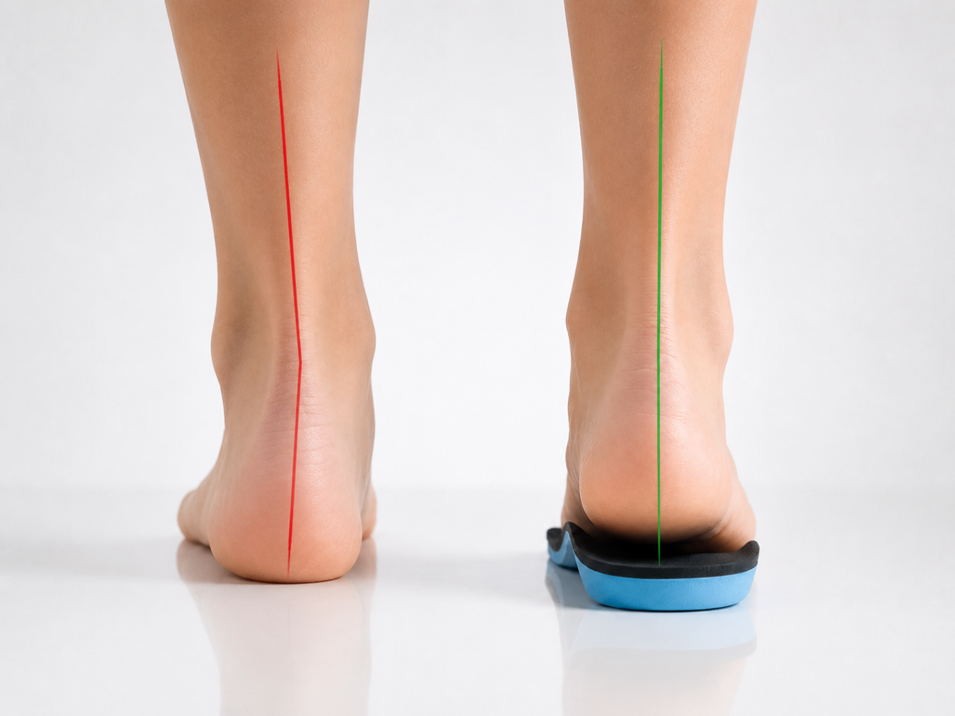 Flat feet alignment image